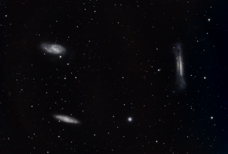 The “Leo Trio” of galaxies