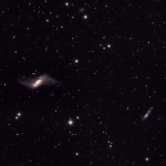 NGC660 polar ring galaxy