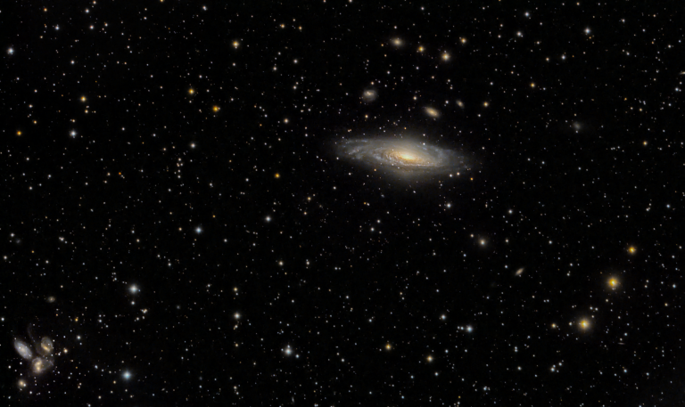 A bunch of galaxies in Pegasus.