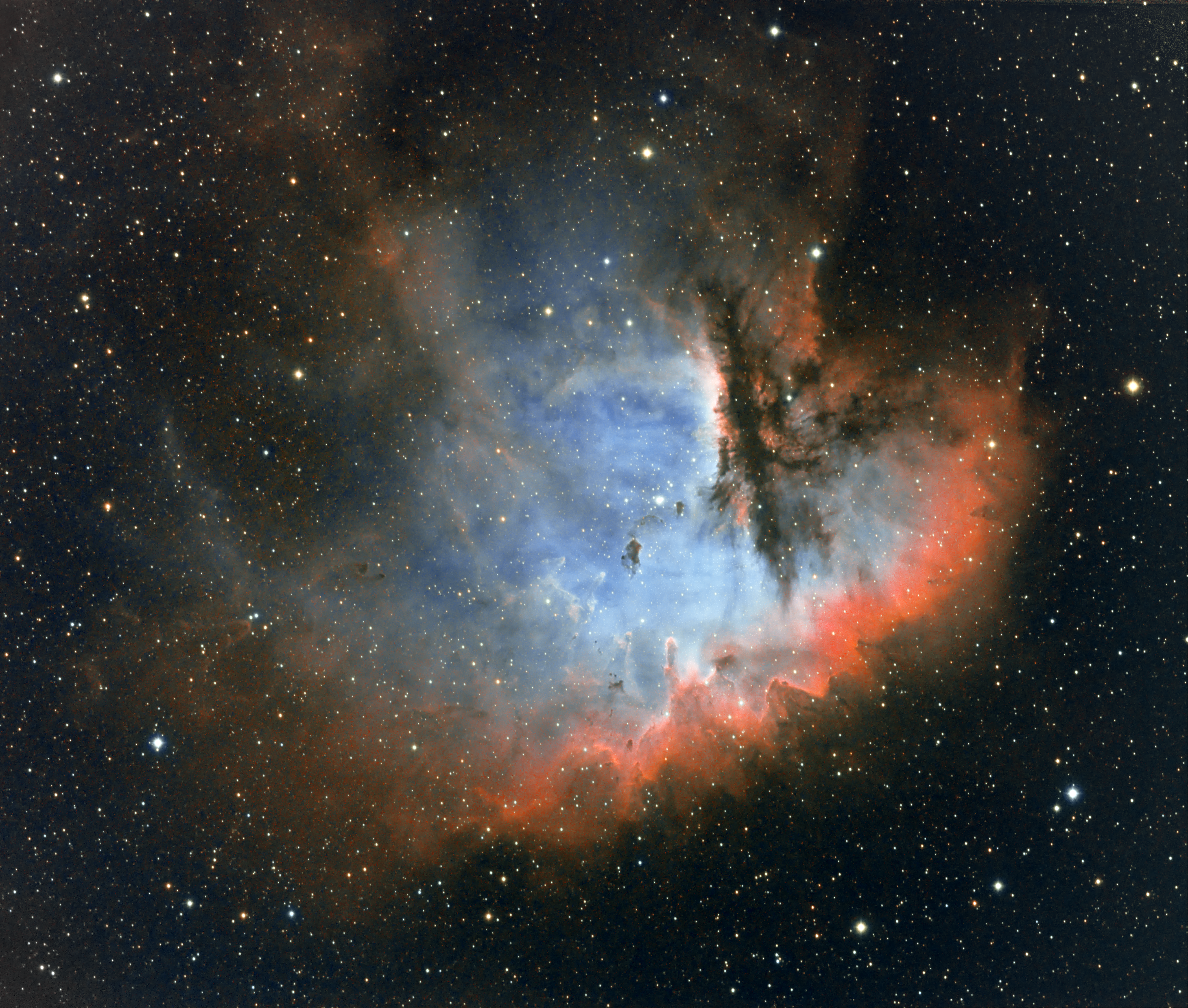 Pac-Man Nebula