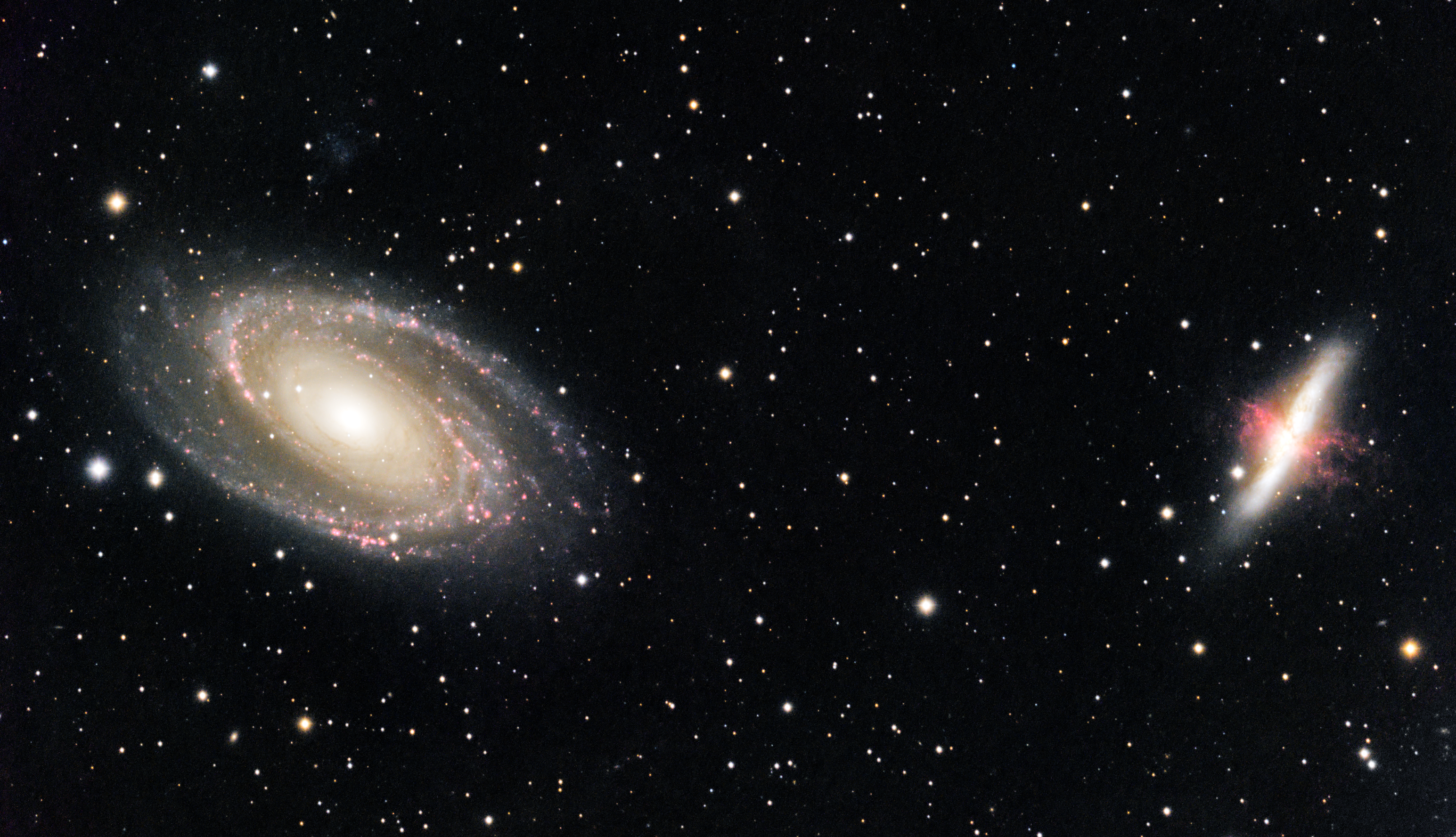 M81 and M82